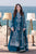 QALAMQAR-3PC DHANAK HEAVY EMBROIDERED SUIT LEH-4021