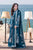 QALAMQAR-3PC DHANAK HEAVY EMBROIDERED SUIT LEH-4021