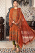 MARIA B - 3PC DHANAK EMBROIDERED SUIT (LEH-04)