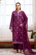 SERAN-3PC DHANAK EMBROIDRED SUIT (LEH-3308)