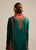 HUSSAIN REHAR-3PC SDHANAK EMBROIDED SUIT LEH-2499