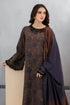 BAROQUE-3PC KHADDAR PRINTED EMB SUIT LEH-2603
