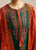 HUSSAIN REHAR-3PC SDHANAK EMBROIDED SUIT LEH-2499