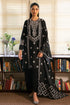 CROSS STITCH - 3PC DHANAK EMBROIDERED SUIT (LEH-3274)