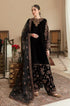 ASIM JOFA-VELVET 3PC  EMBROIDERED WORK SUIT MICRO VELVET - 9000 (LEH-12D)