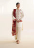 ZARA SHAHJAHAN - 3PC DHANAK  EMBROIDERED SUIT (LEH-2800)