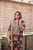 BAROQUE-3PC SHAMOZE SILK PRINTED EMBROIDERED SUIT LEH-1705