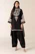 JAZMIN-3PC DHANAK EMBROIDERED SUIT LEH-0115
