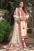 ASIM JOFA-3PC DHANAK EMBROIDERED SUIT LEH-4304