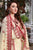 ASIM JOFA-3PC DHANAK EMBROIDERED SUIT LEH-4304