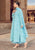 MARIA B-3PC DHANAK EMBROIDERED SUIT LEH-4029