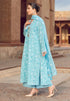 MARIA B-3PC DHANAK EMBROIDERED SUIT LEH-4029