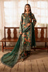 ZAINAB CHOTANI-3PC SHAMOZE SILK PRINTED EMBROIDERED SUIT LEH-1728