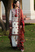 ZARA SHAHJAHAN - 3PC DHANAK EMBROIDERED SUIT (LEH-3160