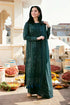 FLORENT-3PC DHANAK EMBROIDERED SUIT LEH-4160