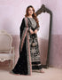 ANEELAS-3PC VELVET HEAVY EMBROIDERED SUIT LEH-2399
