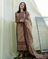 FLORENT-3PC DHANAK EMBROIDERED SUIT LEH-4148