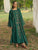 SAPPHIRE-3PC DHANAK EMBROIDERED SUIT LEH-4098