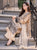 SAPPHIRE-3PC DHANAK EMBROIDERED SUIT LEH-4035