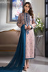 ASIM JOFA- 3PC DHANAK EMBROIDERED SUIT (LEH-1002)