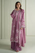 CROSS STITCH-3PC DHANAK HEAVY EMBROIDERED SUIT LEH-4020