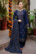 BAREEZE - 3PC DHANAK EMBROIDERED SUIT (LEH-3137)