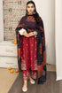 URGE-3PC DHANAK EMBROIDERED SUIT LEH-4059