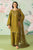 ETHNC-3PC DHANAK SEQUIN EMBROIDERED SUIT LEH-4194