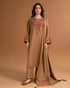 PEZWAN-3PC DHANAK EMBROIDERED SUIT LEH-0117