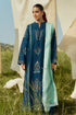 ZARA SHAHJAHAN- 3PC KHADDAR EMBROIDERED SUIT LEH-3337