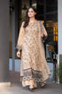 SAPPHIRE-3PC DHANAK EMBROIDERED SUIT LEH-4035